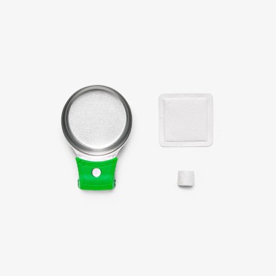 Kit Maxicup : récipient de préparation, filtre en coton, tampon sec