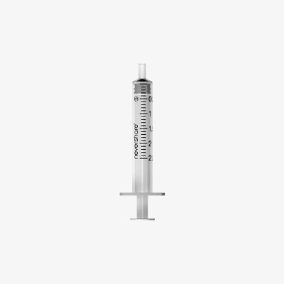 Seringue « Nevershare » 2,5 ml blanche