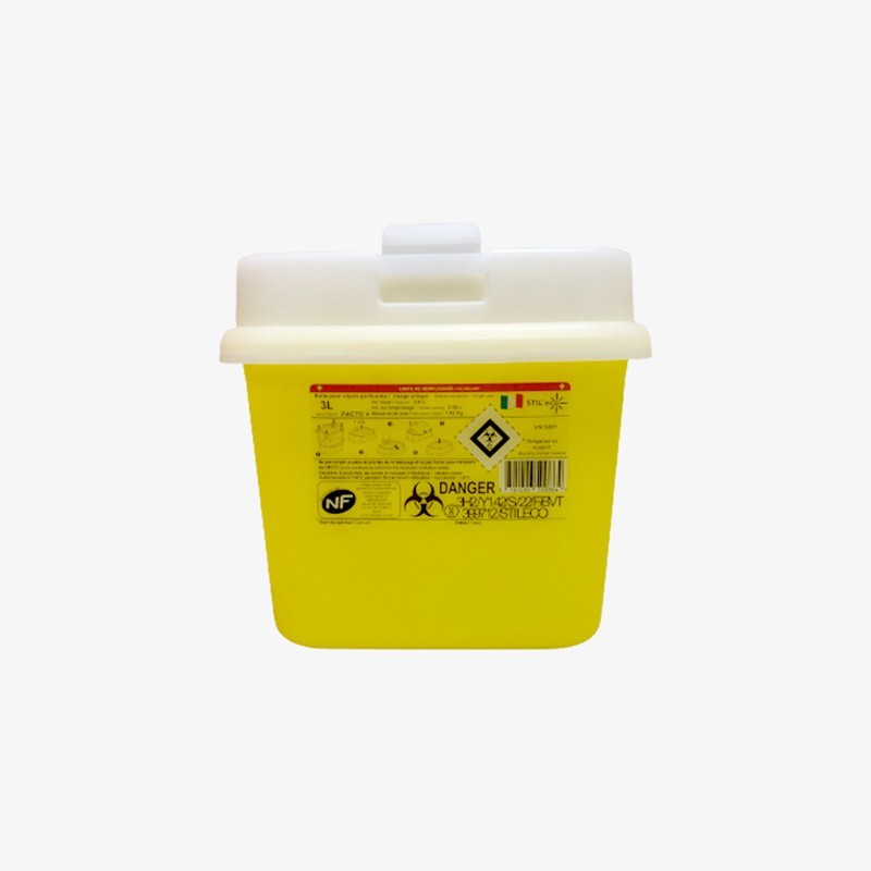 Collecteur d’aiguilles 3 L