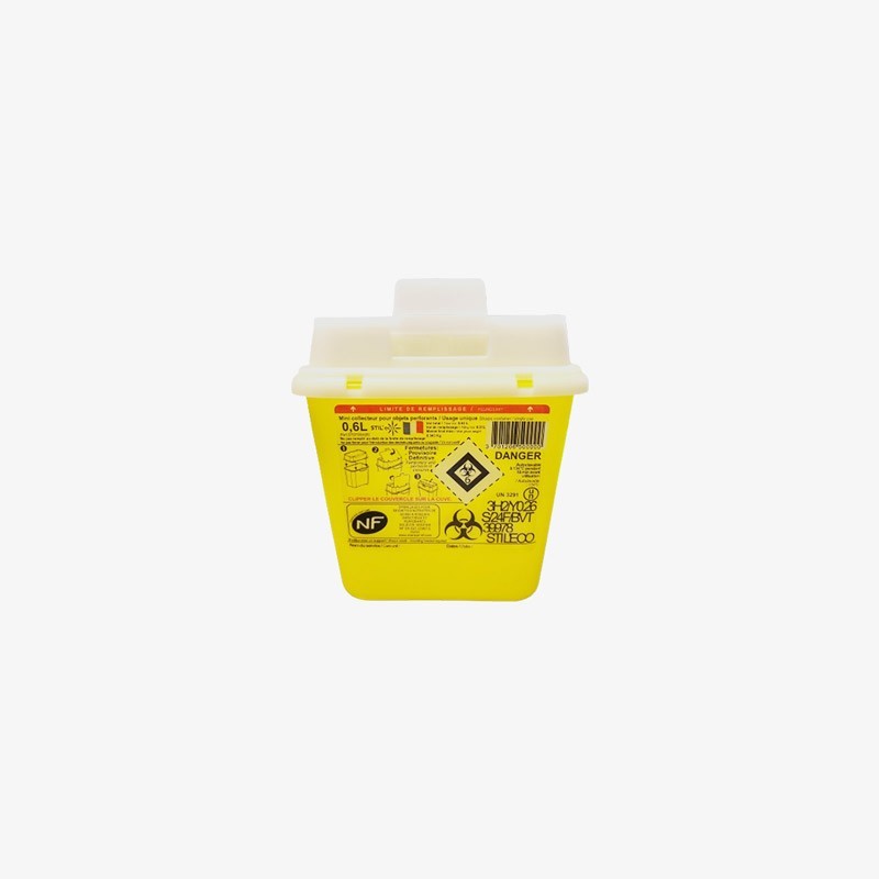 Collecteur d’aiguilles 600 ml