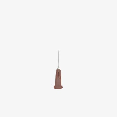 Brown needle ø 26G – 0.45 mm x 12 mm  (½ inch)