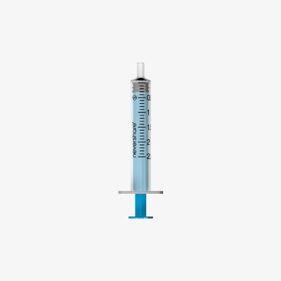 Seringue « Nevershare » 2,5 ml couleur