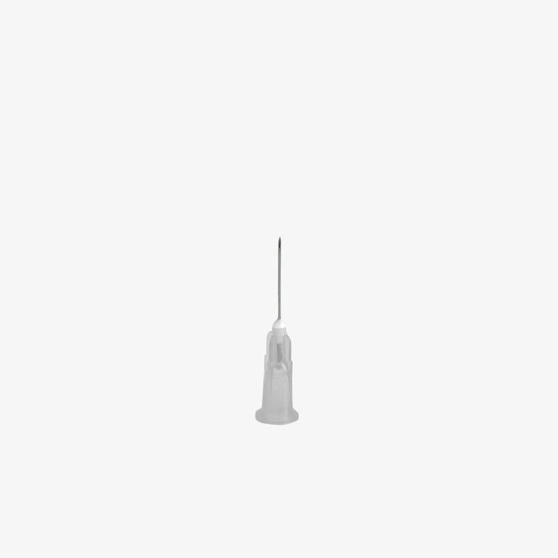 Grey needle ø 27G – 0.40 mm x 12 mm  (½ inch)