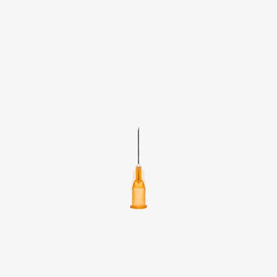 Short orange needle ø 25G - 0.50 mm x 16 mm