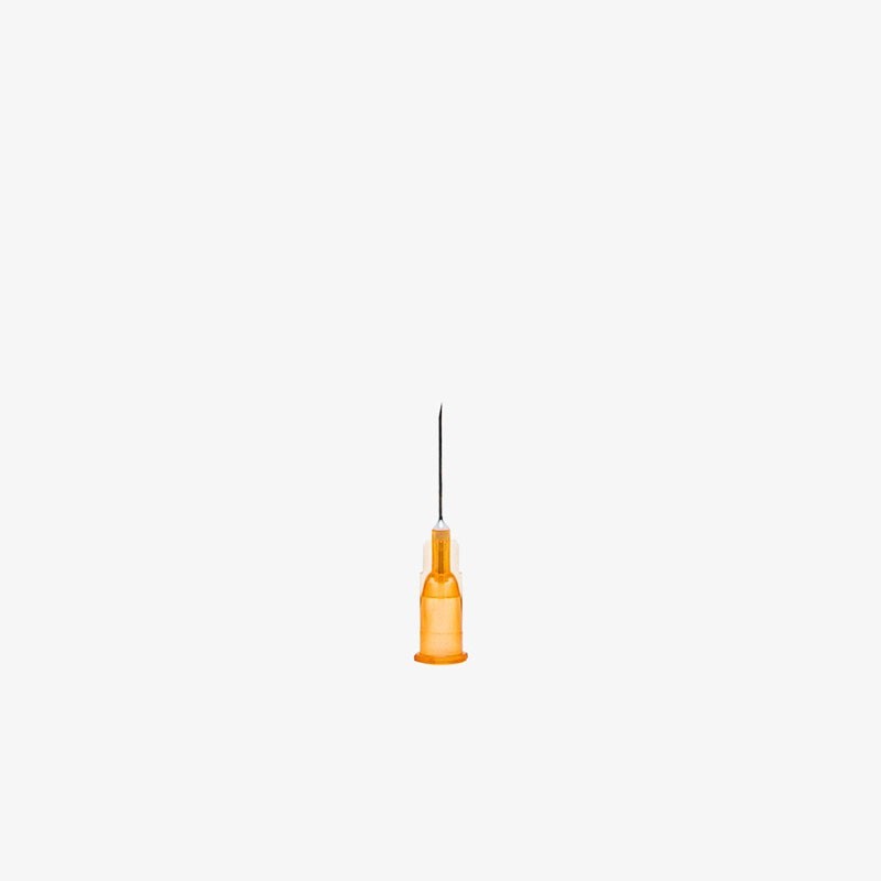 Aiguille orange courte ø 25G - 0,50 mm x 16 mm