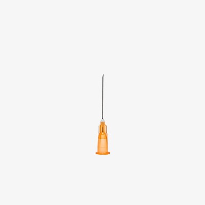 Long orange needle ø 25G - 0.50 mm x 25 mm