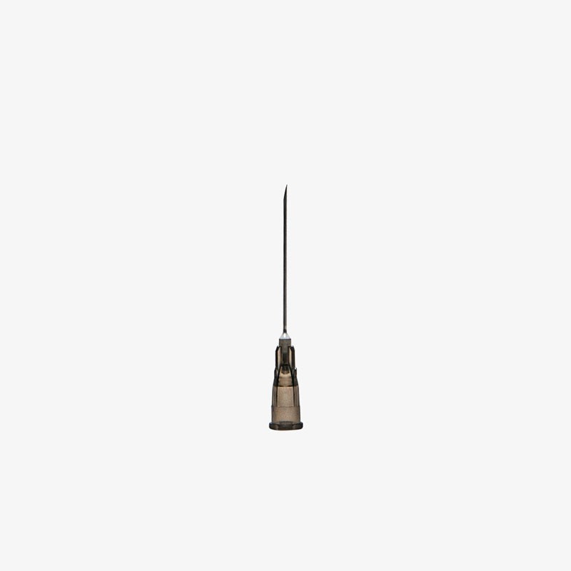 Aiguille noire ø 22G - 0,70 mm x 30 mm