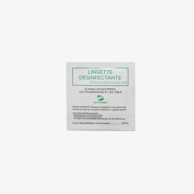 Antiseptic wipes – Injection site - Harm reduction | Apothicom