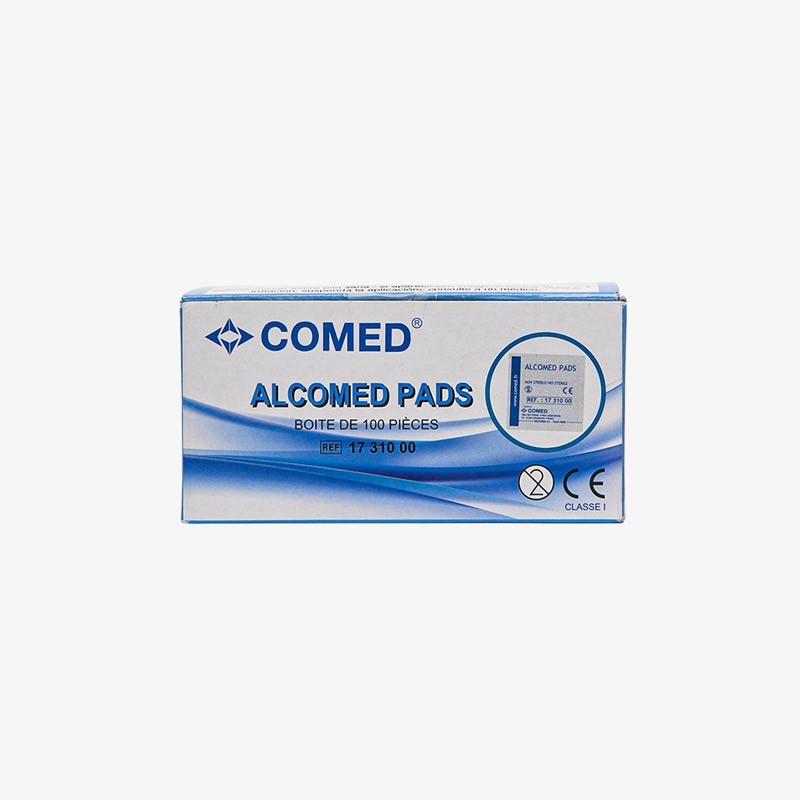 Tampon alcool 70% - Désinfection de la peau | Apothicom